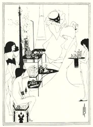 Die Toilette der Salome (Gravur)