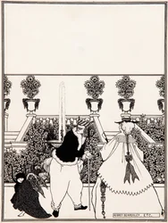 Cover-Design für The Savoy, 1896