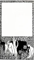 Entwurf für Titelseite von Pagan Papers, 1893, 1914