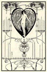 Illustration für Der Spiegel der Liebe von Marc-André Raffalovich, 1895