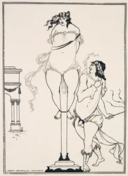 Juvenal züchtigt eine Frau, 1896