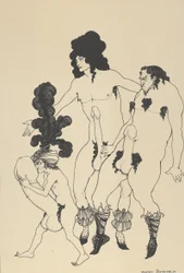 Die lakedämonischen Botschafter, für Die Lysistrata von Aristophanes, ca. 1926