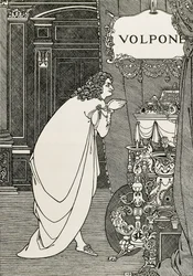 Titelseite von Volpone oder der Fuchs (1609) geschrieben von Ben Johnson