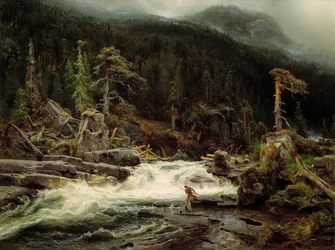 Wasserfall in Telemark