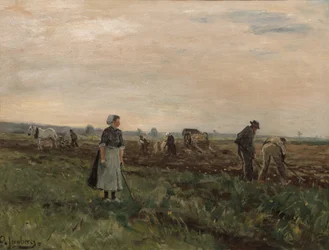 Arbeiter auf dem Feld