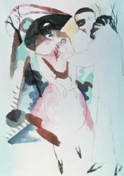 Pierrot und Dame