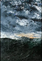 Landschaft, Seestück: Våg VIII