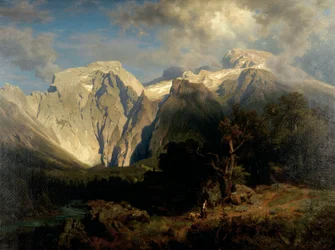 Kalkgebirgslandschaft