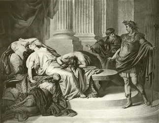 Augustus Caesar und Cleopatra