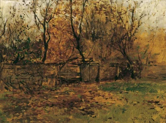 Der Garten des Malers Franz von Lenbach in München