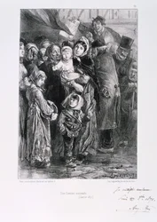 Cantine Nationale, Belagerung von Paris, Deutsch-Französischer Krieg, Januar 1871