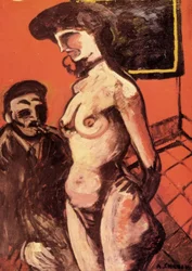 Prostituierte mit Kunde