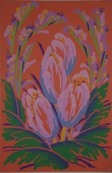 Florales Designmotiv aus 