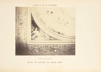 Bahnhof von Vichy, Decke des Sommer-Salons