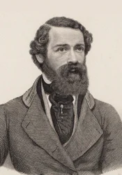 Porträt des Komponisten Joseph Netzer 1808-1864, ca. 1850