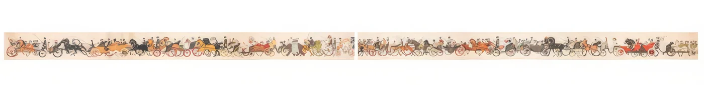 Die Rückkehr von den Rennen