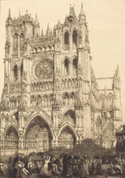 Kathedrale von Amiens - Inventurtag, 1907