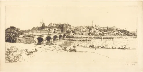 Angers - Panoramablick