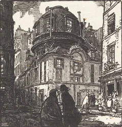 Die alte Akademie der Medizin, veröffentlicht 1901