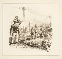 Soldaten mit Trompeten