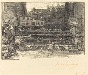 Entladen, Canal Saint-Martin