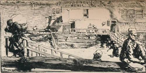 Waschboot, 1915