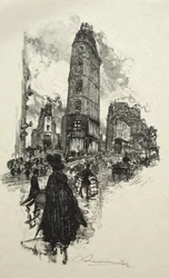 Ecke der Rue de la Lune