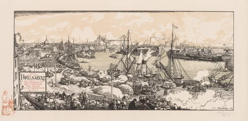 Der Hafen von Nantes