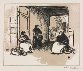 Brotverkäufer, 1889