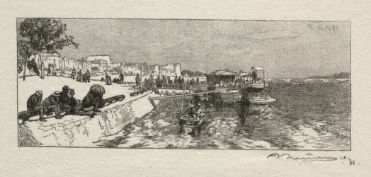 Anlegestelle in Bercy