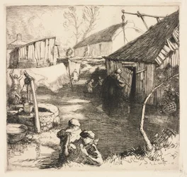 Fischerquartiere Saint-Jean-de-Monts, 1915