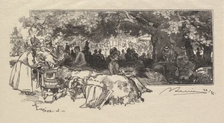 Fontainebleau-Wald: Kantine der Mutter Pichard