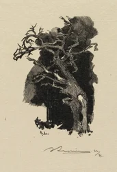 Fontainebleau-Wald: Der Wütende (La Forêt de Fontainebleau: Le rageur)