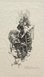 Die Frau in der Wiege