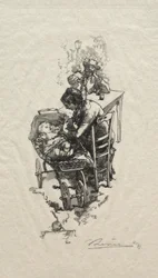 Die Frau an der Wiege