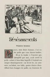 Landschaften und Straßenecken: Umzug, 1900