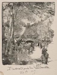Le Boulevard près du Vaudeville