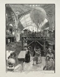 Der Palast der freien Künste, Innenansicht