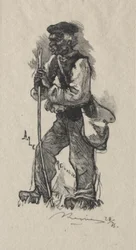 Der Schlangenfänger, 1889