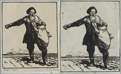 Russischer Bauer, 1914