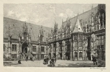 Rouen Illustré: Der Justizpalast, 1896
