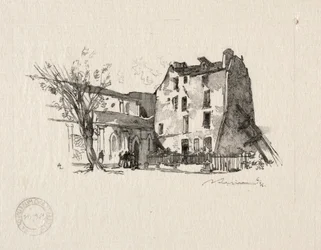 St. Julien le Pauvre: Das Pfarrhaus