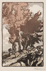 Der Rastplatz, 1904