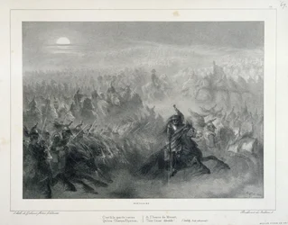 Lithografisches Album von 1837 Nr. 12: Das ist die große Parade (...)