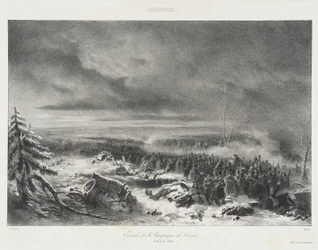 Episode de la Campagne de Russie - Salon de 1836