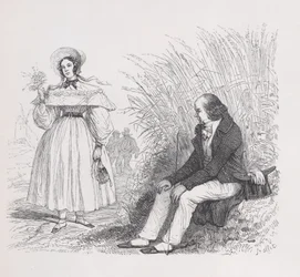 Die Tochter des Volkes aus den Gesammelten Werken von Béranger, 1836