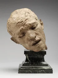 Kopf von Pierre de Wiessant, ca. 1885; Abguss ca. 1912