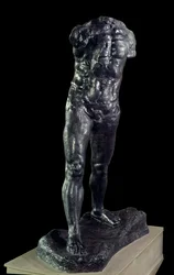 Der Schreitende. Bronzeskulptur (1840-1917), 1905. Paris, Musée Rodin