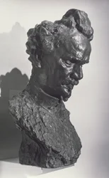Porträtbüste von Henri Rochefort (1830-1913), Journalist und Gründer der Zeitung 