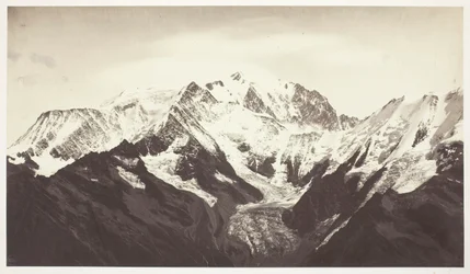Savoie 46, Mont-Blanc, gesehen von Mont-Joli